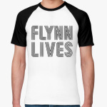 Мужские футболки | Ringer-T | FLYNN LIVES | Printdirect.ru